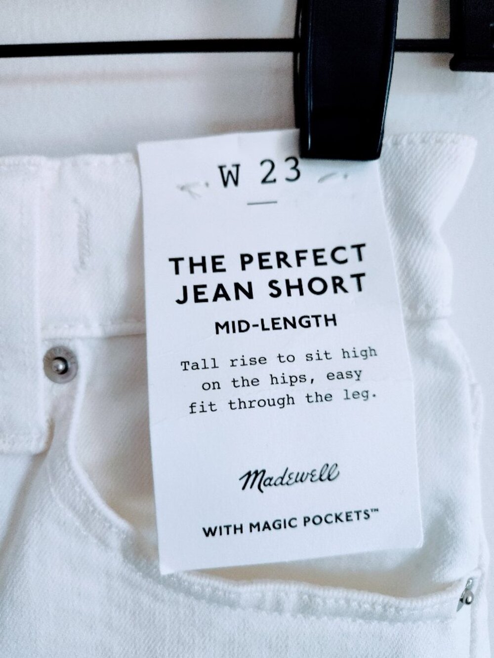 Madewell The Perfect Jean Short - Picture 2 of 4